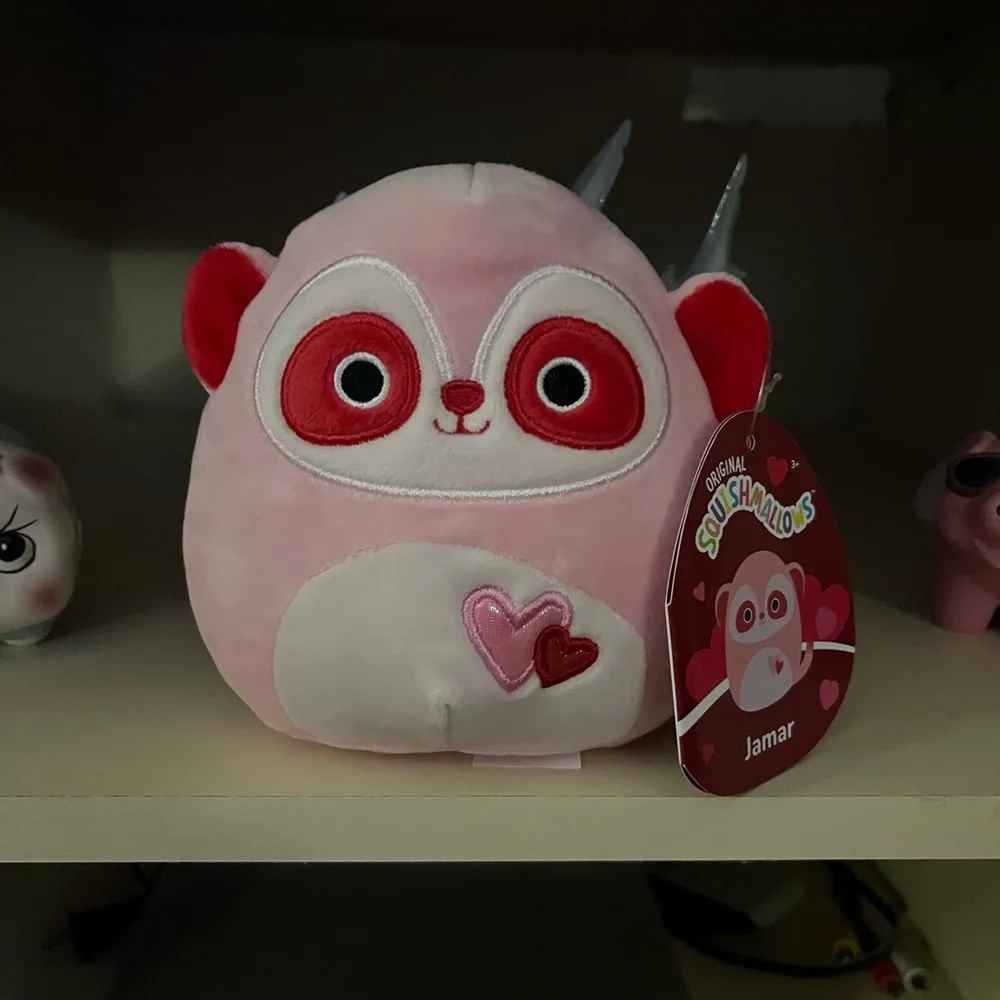 *NWT* Squishmallow 5”  Jamar the Lemur Valentines 2023 Edition - Picture 4 of 5